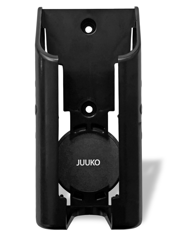 Wall mount with QI inductive charging slot